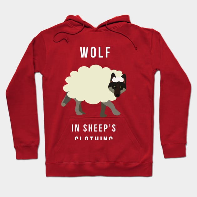 A Wolf in Sheep's Clothing Hoodie by awcheung2